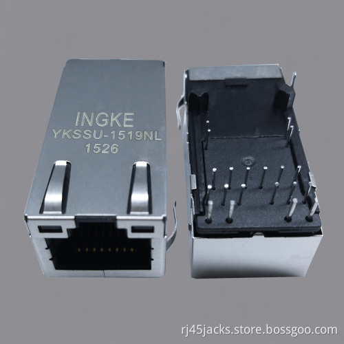 Ingke YKSSU-1519NL 2.5G Base-T, Power over Ethernet+ (PoE+) RJ45 modular jack